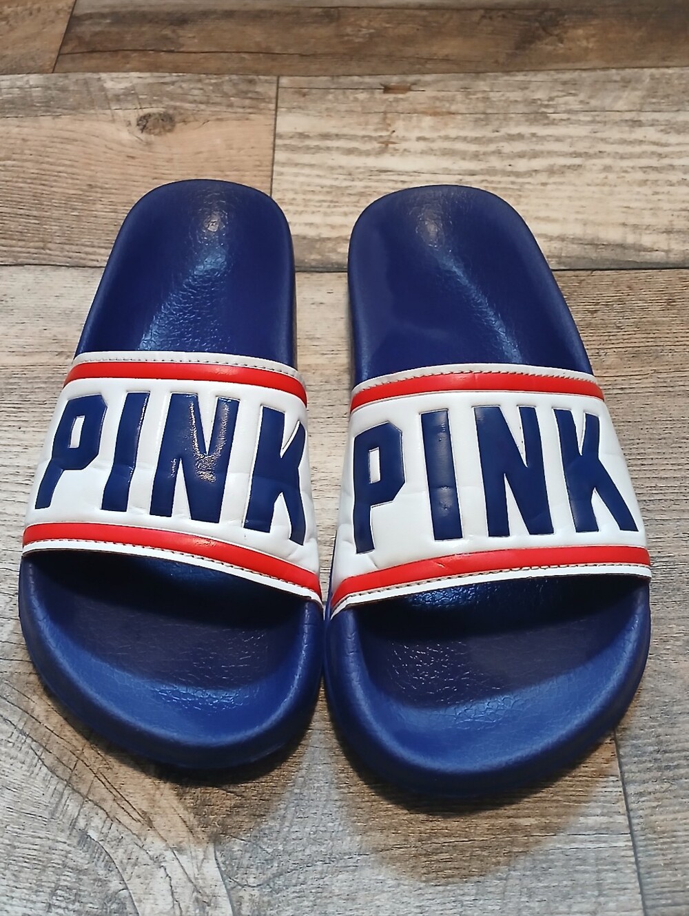 PINK Red, White & BLUE Sandals